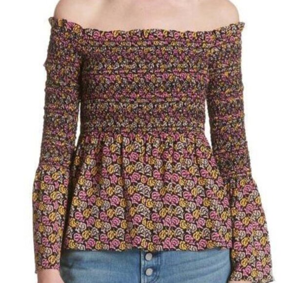 A.L.C. Agra Top Marigold Print - Picture 1 of 4